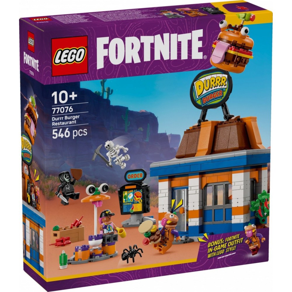 Lego Fotnite Restauracja Durrr Burgerowa 77076