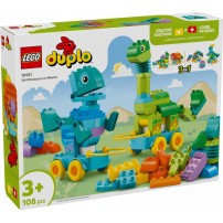Lego Duplo Town 3 W 1 Dinozaury Na Kółkach 10451