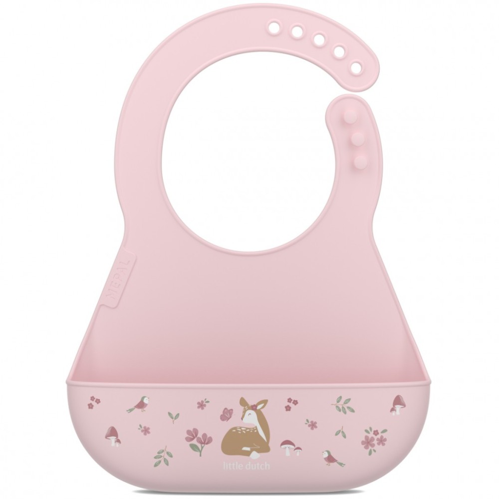 Śliniak Silikonowy Z Kieszonką Mepal Mio Fairy Garden