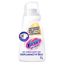 Odplamiacz W Żelu Vanish Oxi Action White 1l