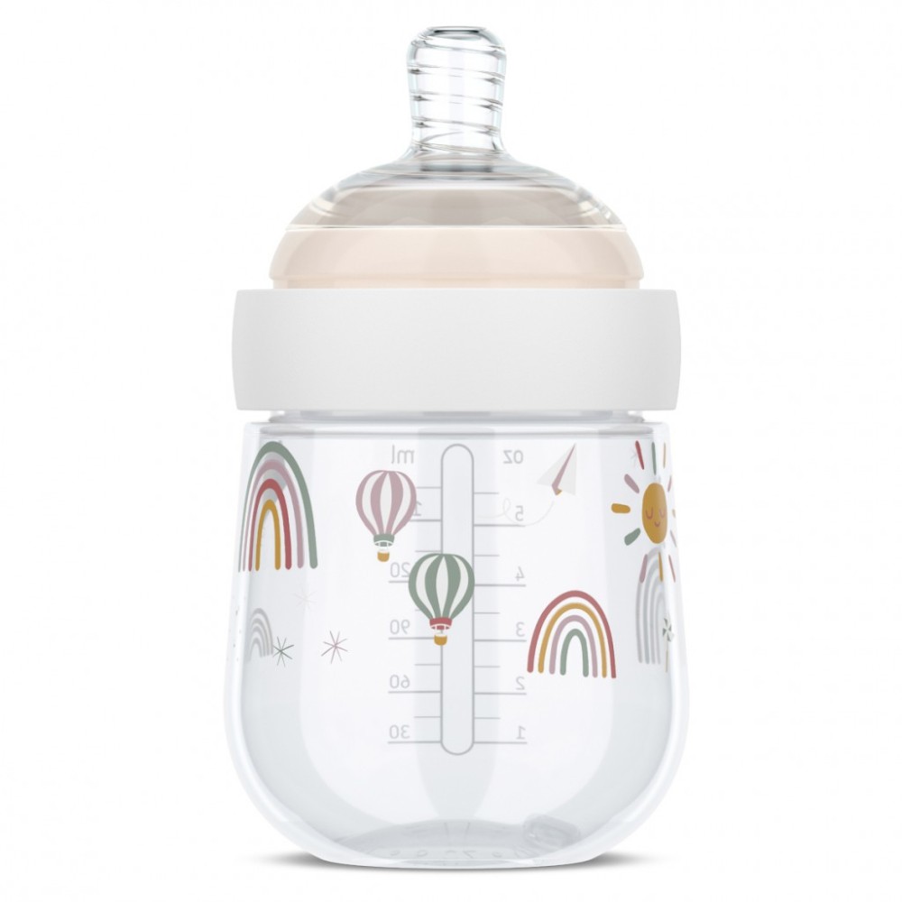Butelka Ze Smoczkiem Mepal Mio Sunshine & Rainbow 165 ml
