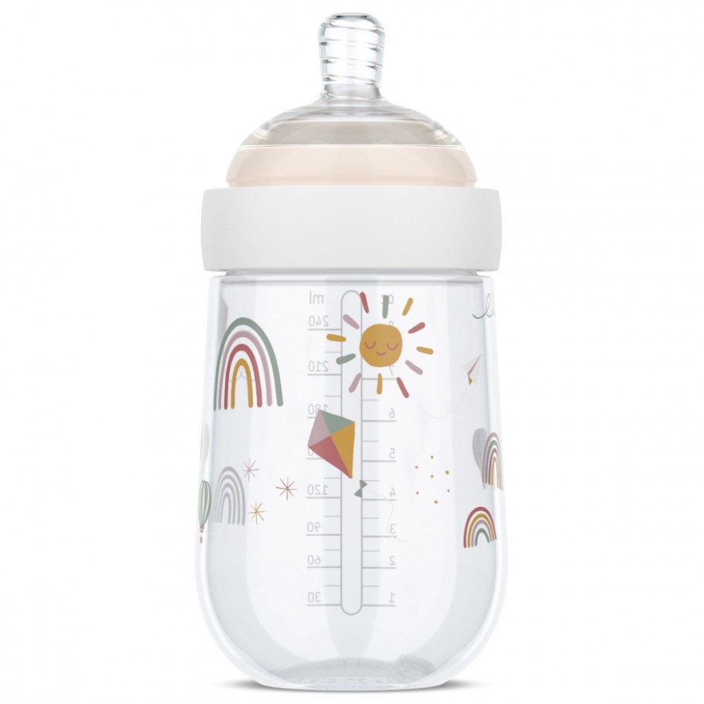 Butelka Ze Smoczkiem Mepal Mio Sunshine & Rainbow 240 ml