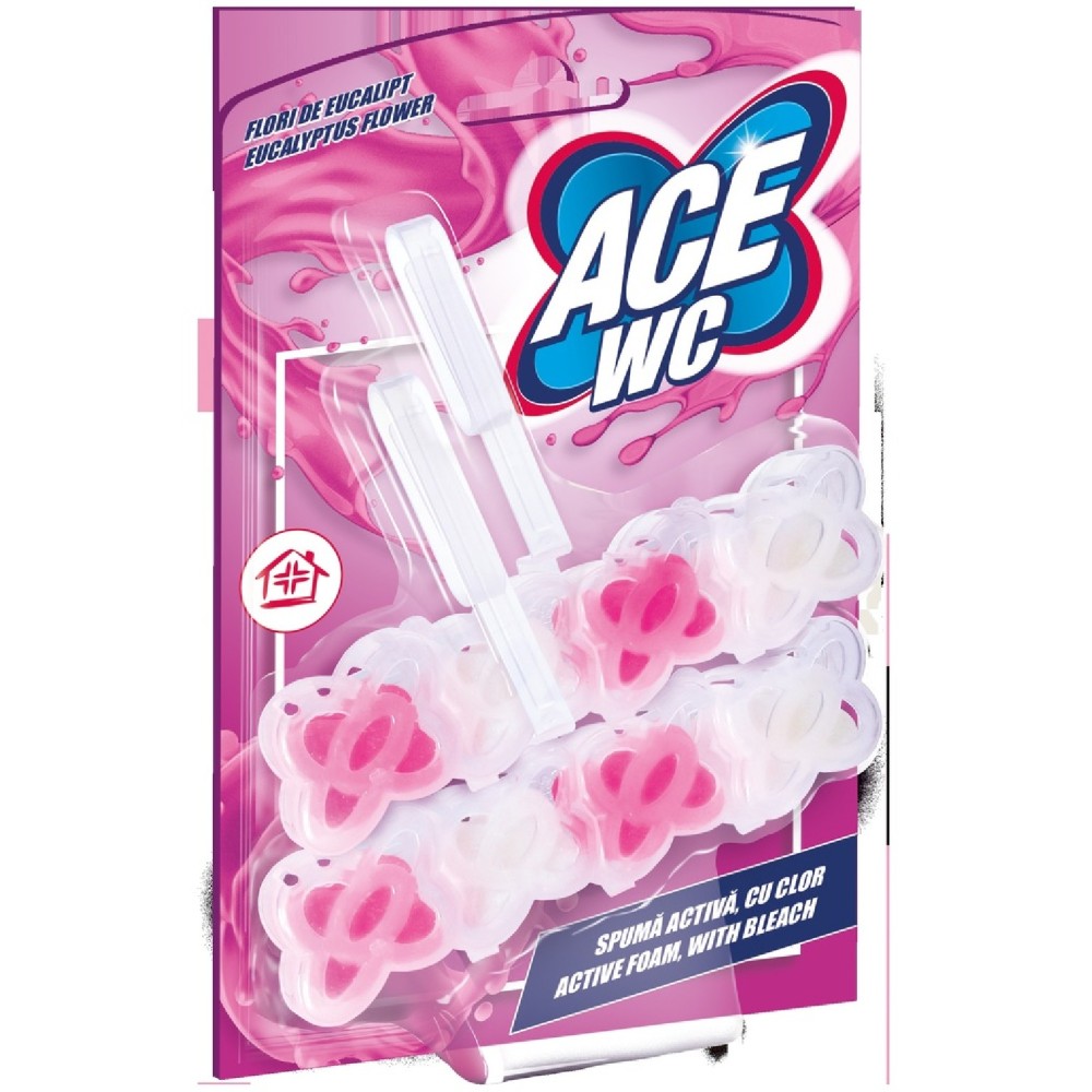 Kostka Do WC ACE Eucalyptus Flower BP 96g