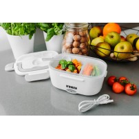 Elektryczny Lunch Box Noveen LB310 Pojemnik Szary