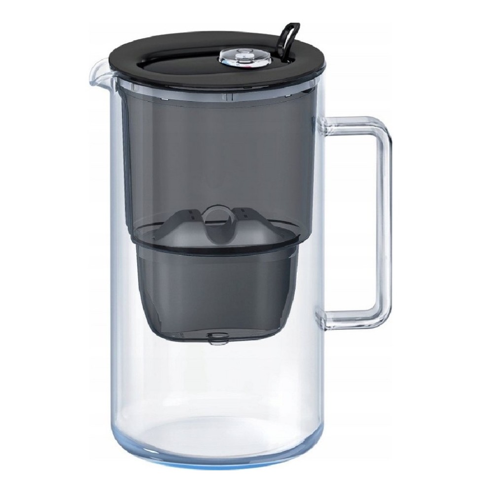 Dzbanek Glass Aquaphor 2,5L Czarny + Wkład Maxfor MG