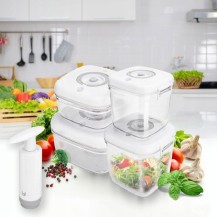 Zestaw Pojemników Próżniowych Z Pompką MG Home Clever Kitchen