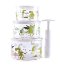 Baby Monsters zestaw pojemników próżniowych  BMBZ-8681G