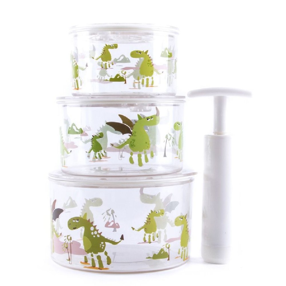 Baby Monsters zestaw pojemników próżniowych  BMBZ-8681G