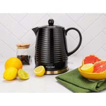 Czajnik Ceramiczny Kamille 1731 Czarny 1.2 L