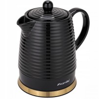 Czajnik Ceramiczny Kamille 1731 Czarny 1.2 L