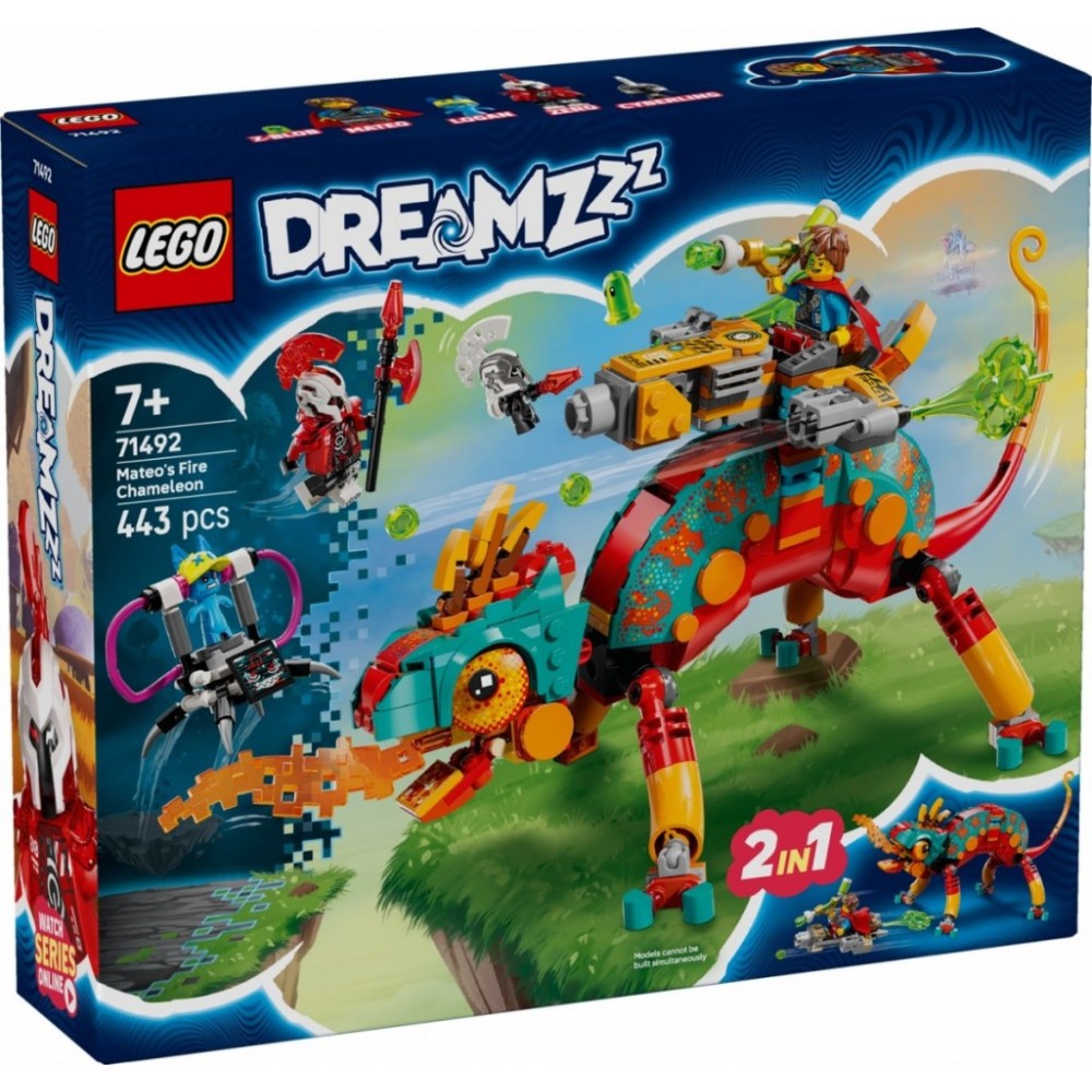 Lego Dreamzzz Ognisty Kameleon Mateo 71492