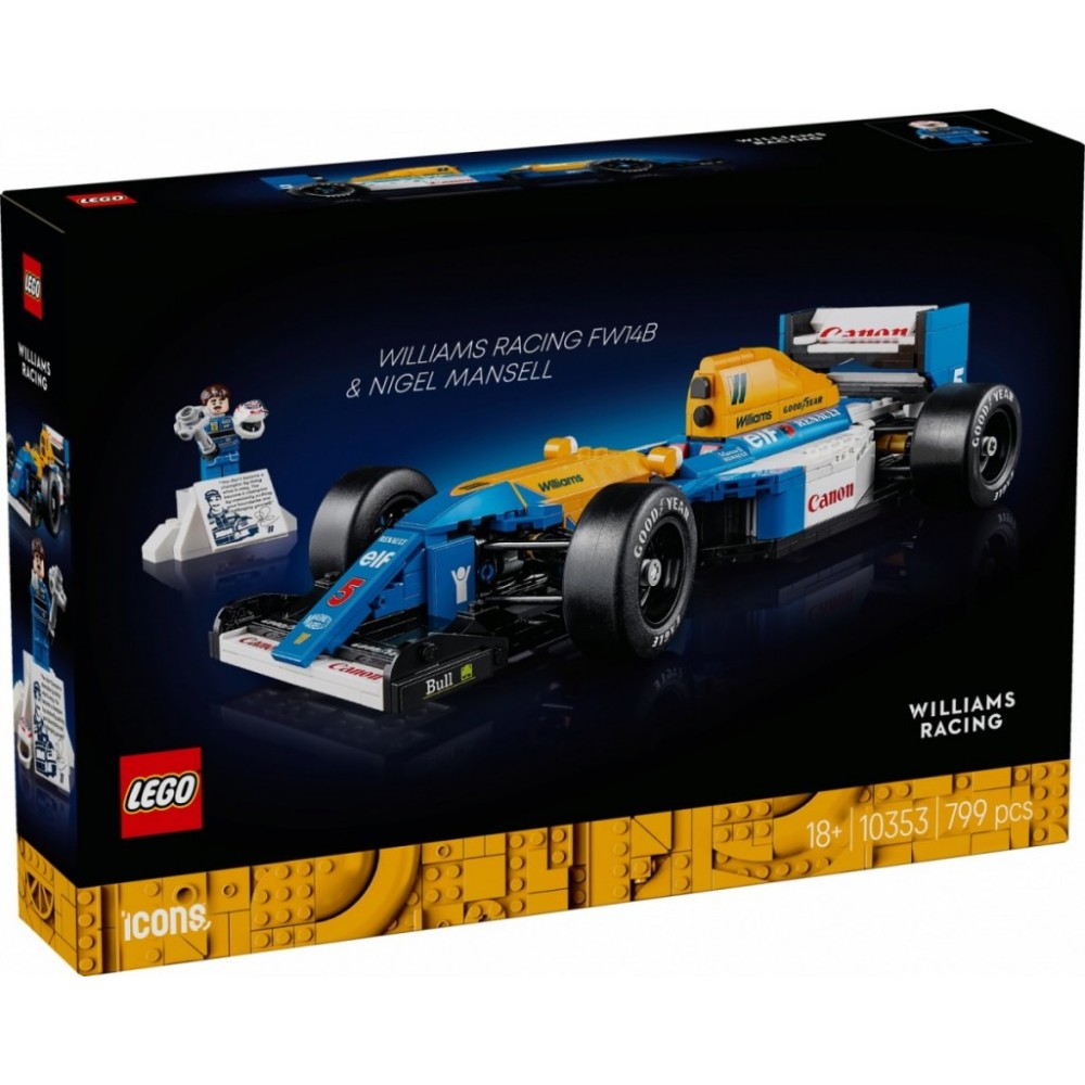 Lego Icons Williams Racing FW14B I Nigel Mansell 10353