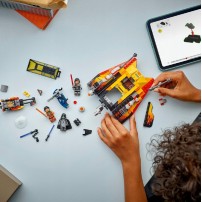 Lego Star Wars Płomienny śmigacz śnieżny 75414