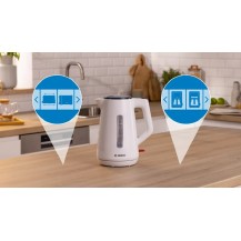 Czajnik Bosch TWK 1M121 Biały 1,7L 2400W