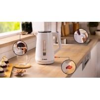 Czajnik Bosch TWK 1M121 Biały 1,7L 2400W