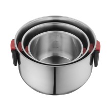 Zestaw Garnków Florina Space INOX 6 CZ. by Mateusz Gessler