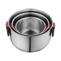 Zestaw Garnków Florina Space INOX 6 CZ. by Mateusz Gessler