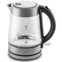 Czajnik Szklany Zelmer ZCK 8013 2200W 1,7L INOX