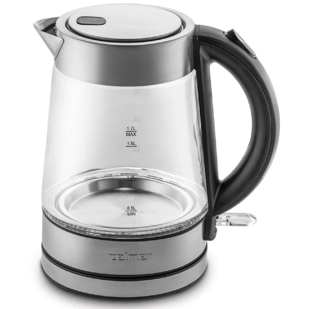 Czajnik Szklany Zelmer ZCK 8013 2200W 1,7L INOX