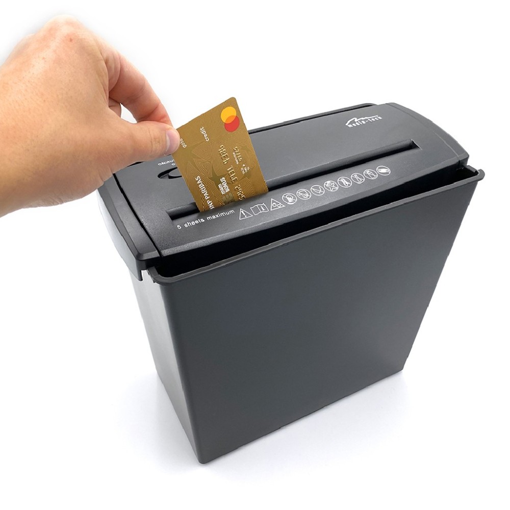 Niszczarka dokumentów kart kredytowych do domu biura MT215 OFFICE SHREDDER