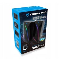 Gamingowe głośniki 2.0 COBRA PRO URION 8W MT3172 PODŚW. RGB MODUŁ STERUJĄCY