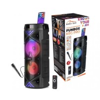 Przenośny głośnik Bluetooth 5.0+EDR MEDIA-TECH FUNBOX KEG PRO 1400W KARAOKE