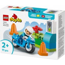 Lego Duplo Niebieski Motocykl Policyjny 10471