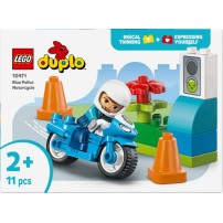 Lego Duplo Niebieski Motocykl Policyjny 10471