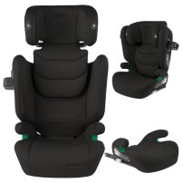 Kidwell Fotelik samochodowy TENDO BLACK 100-150cm ISOFIX