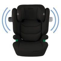 Kidwell Fotelik samochodowy TENDO BLACK 100-150cm ISOFIX