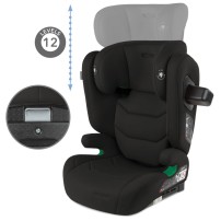 Kidwell Fotelik samochodowy TENDO BLACK 100-150cm ISOFIX