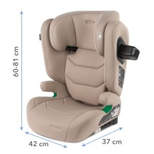 Kidwell Fotelik samochodowy TENDO BEIGE 100-150cm ISOFIX