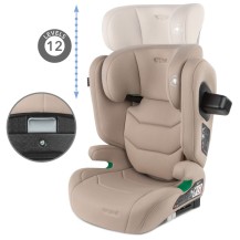 Kidwell Fotelik samochodowy TENDO BEIGE 100-150cm ISOFIX
