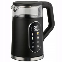 Czajnik Szklany Kamille1711 Czarny 1.7 l