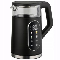 Czajnik Szklany Kamille1711 Czarny 1.7 l