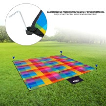Koc Piknikowy Nils Multi 250X200 CM PE + ALU NC2221