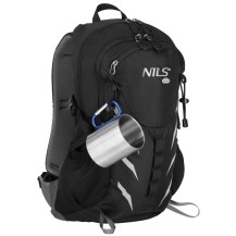 Kubek Niebieski Kempingowy Z Karabińczykiem Nils NC17110 Stal Nierdzewna 300 ml