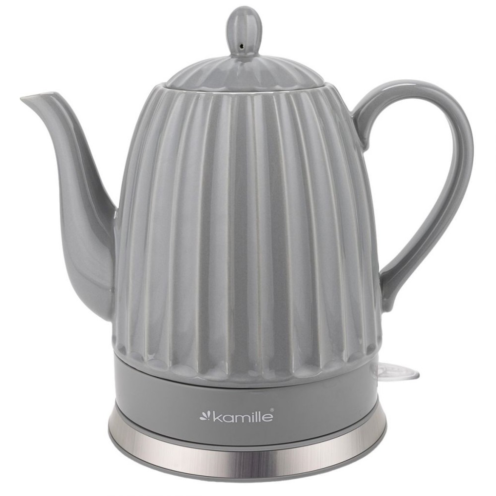 Czajnik Ceramiczny Kamille 1734 Szary 1500 W