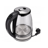 Czajnik Szklany Kamille 1740 Regulacja Temperatury Czarny 2200 W