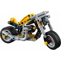 Lego Technic Żółty Motocykl 42225