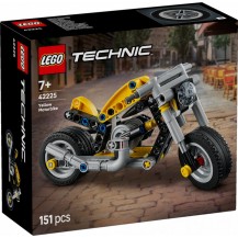 Lego Technic Żółty Motocykl 42225