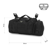 Torba Biodrowa Nils NC3907 Czarna XL