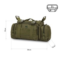 Torba Biodrowa Nils NC3907 Zielona XL