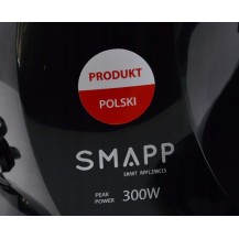 Krajalnica Smapp 294.5 NP Czarna Plastikowy Wózek