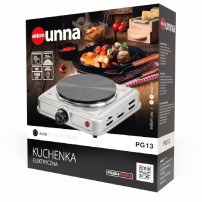 Kuchenka Elektryczna Eldom PG 13 Srebrna 1 Palnikowa