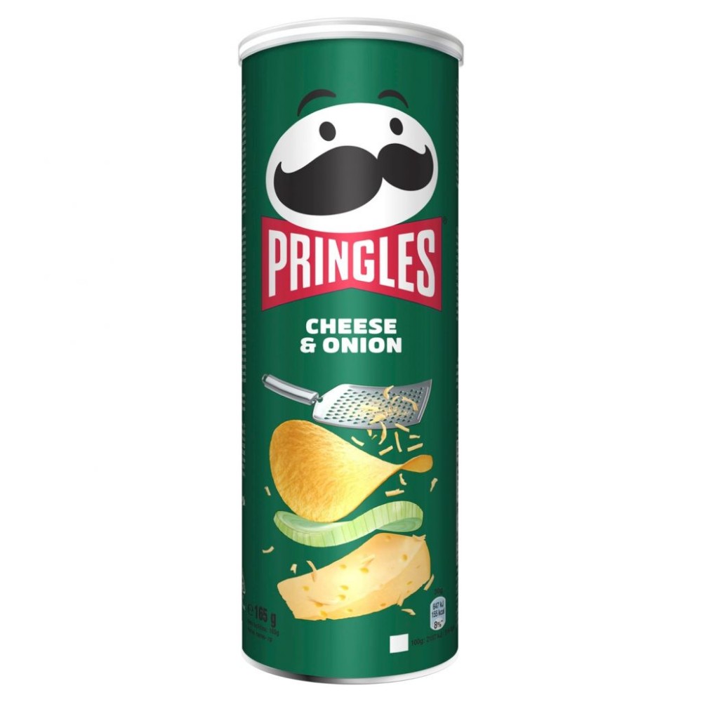 Chipsy Pringles Cheese & Onion Tuba 165g