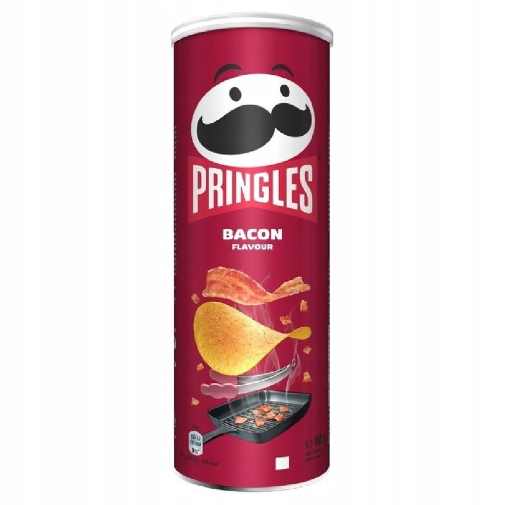 Chipsy Pringles Bacon 165g