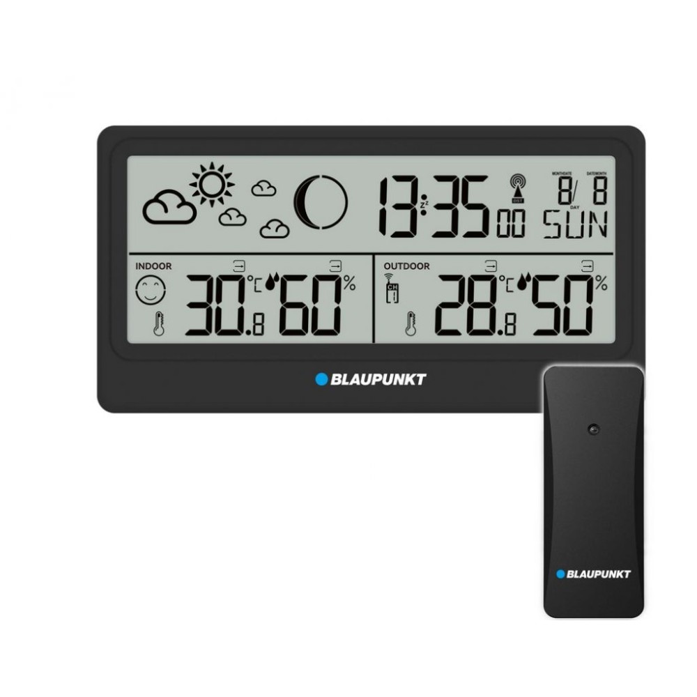 Stacja Pogodowa Blaupunkt WS 20BK Czarna