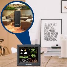 Stacja Pogodowa Blaupunkt WS 25BK Czarna