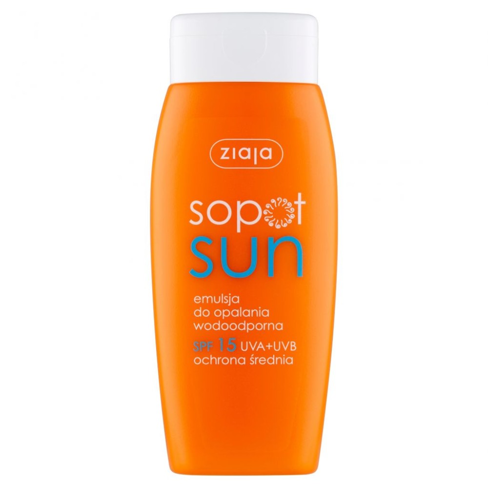 Emulsja Do Opalania Ziaja Sopot Sun SPF 15 150 ml